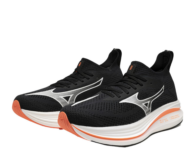Mizuno 美津濃 NEO ZEN 男款慢跑鞋 J1GC258603 黑色 透氣舒適 回彈力佳