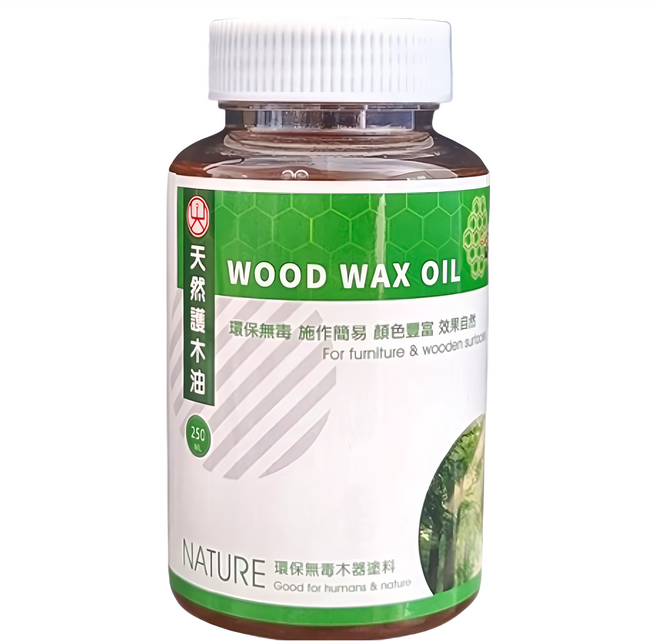 山仁 護木油 柚木 250ml, 1罐