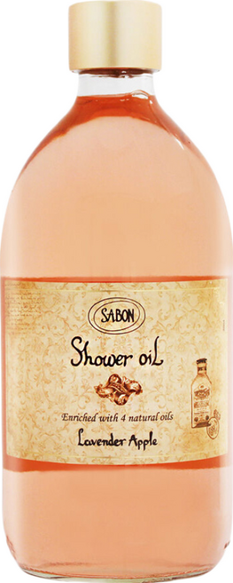 SABON 沐浴油 香蘋薰衣草, 500ml, 1瓶