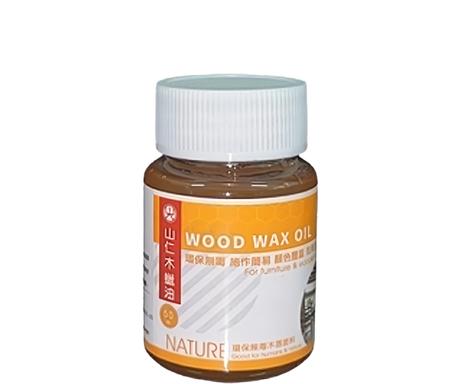 山仁 木蠟油 莫蘭迪藍 傢俱及木製品適用 50ml, 1罐