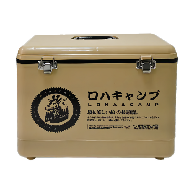 LOHACAMP 樂活不露 風格冰桶, 沙漠黃, 24.5L
