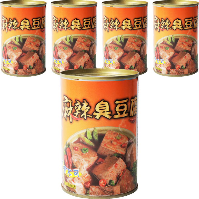 阿進師 麻辣臭豆腐, 800g, 5罐