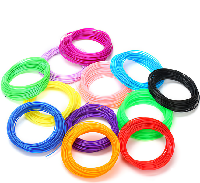 3D 펜 PLA 필라멘트 1.75mm PLA SET 10m x 20색