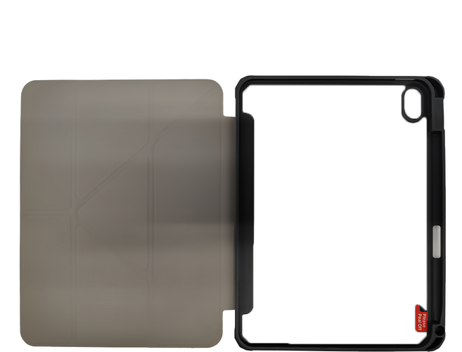 HIPPORIZZ 2020 10.9吋 Origo 晶透筆槽防摔殼 280 x 200 x 16mm 325g, 深灰色, 1個