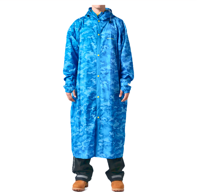 BAOGANI 寶嘉尼 B03 背包客多功能大衣型雨衣 專利背包可延展設計