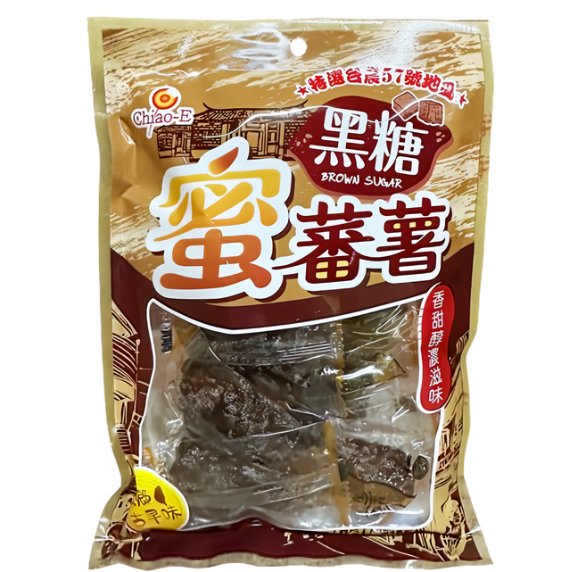 Chiao-E 巧益 蜜蕃薯 黑糖 全素, 200g, 1袋