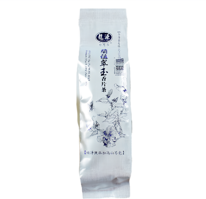 龍源茶品 鑫龍源 茶農職人經典台灣 蘭蘊翠玉香片茶包, 2g, 50包, 1袋