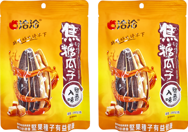 ChaCha 洽洽 焦糖瓜子, 160g, 2包