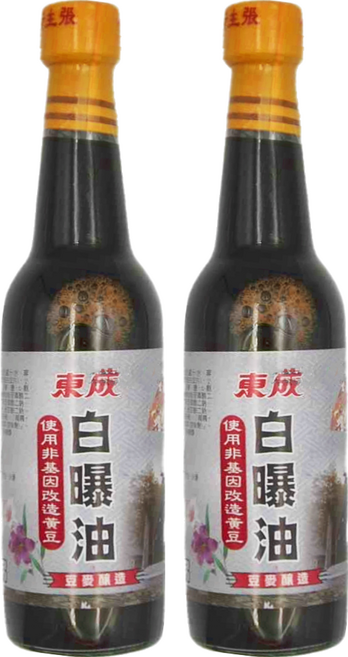 東成 非基因白曝油, 500ml, 2瓶