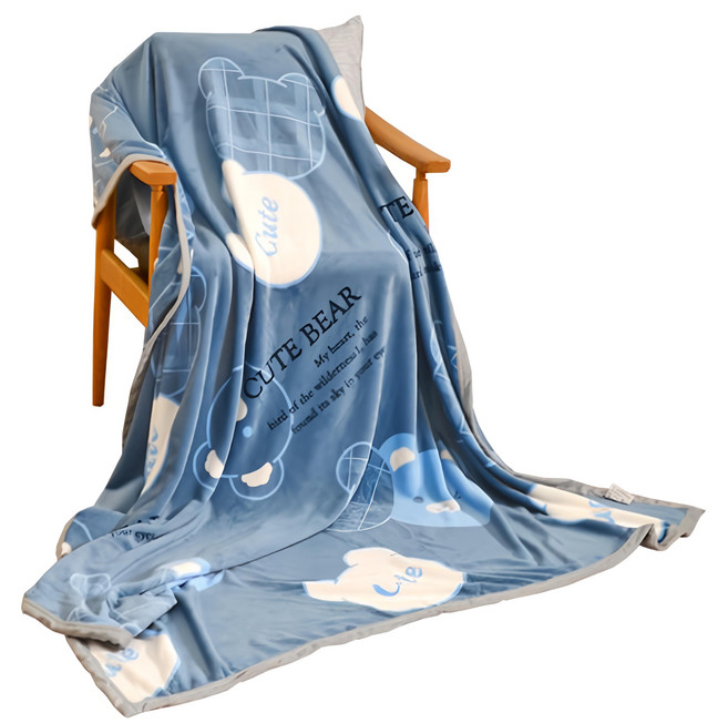 田中保暖試驗所 高密度舒柔法蘭絨薄毯