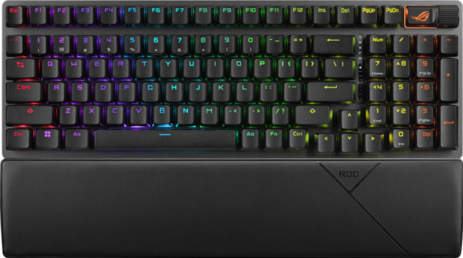 ASUS 華碩 ROG Strix Scope II 96 電競 Wireless 鍵盤 黑色 KEYAS040A ROG NX Storm風暴軸