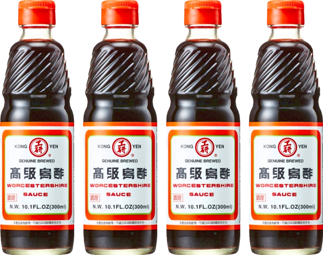 KONG YEN 工研 高級烏醋, 300ml, 4瓶