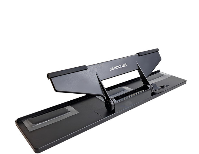 peripower MT-AM06 可調式螢幕置物架 340 x 85 x 37mm 196g, 黑色, 1個