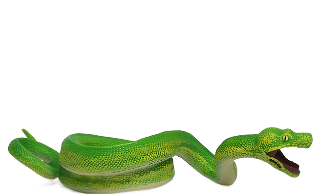 COLLECTA 永嘩 兩棲動物系列, 綠樹蟒, 1個