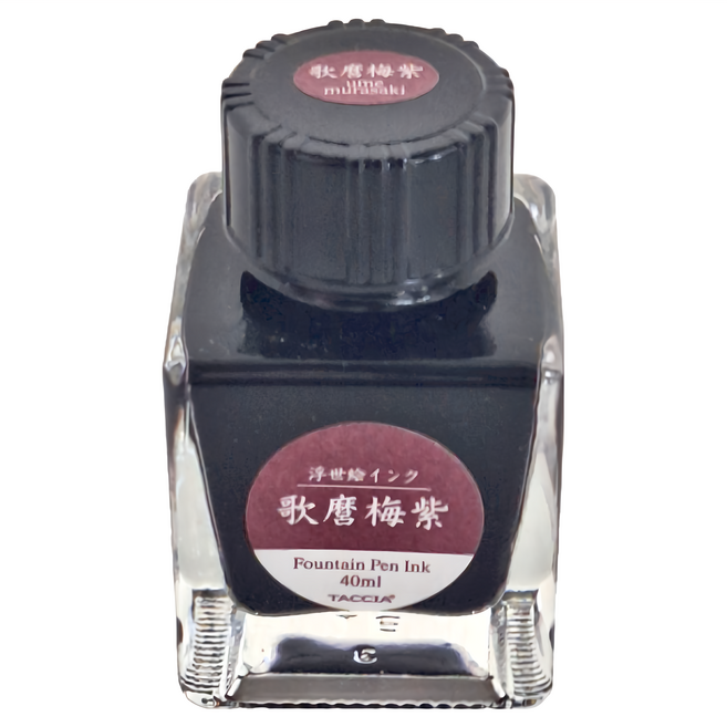 TACCIA 喜多川歌磨 鋼筆墨水, 梅紫, 1罐