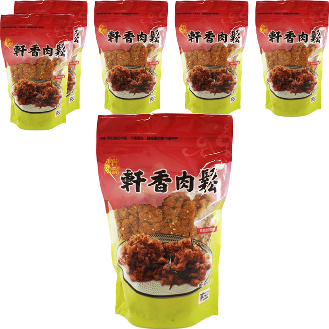 軒香 海苔肉鬆, 250g, 6包
