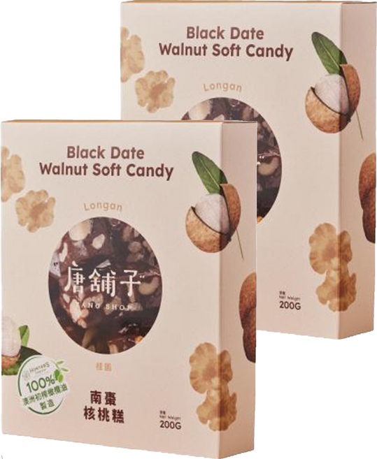 唐舖子 南棗核桃糕 桂圓, 200g, 2盒