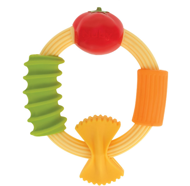 Nuby 固齒器, 義大利麵造型, 1個