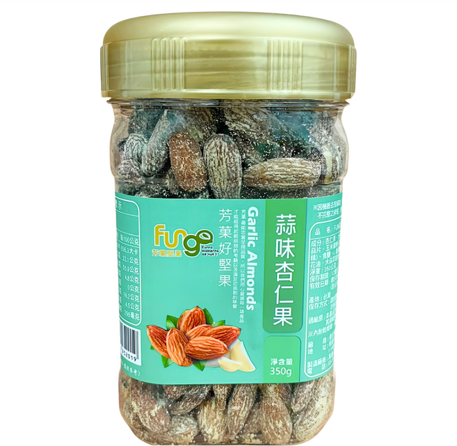Fungo 芳菓 蒜味杏仁果, 1個, 350g