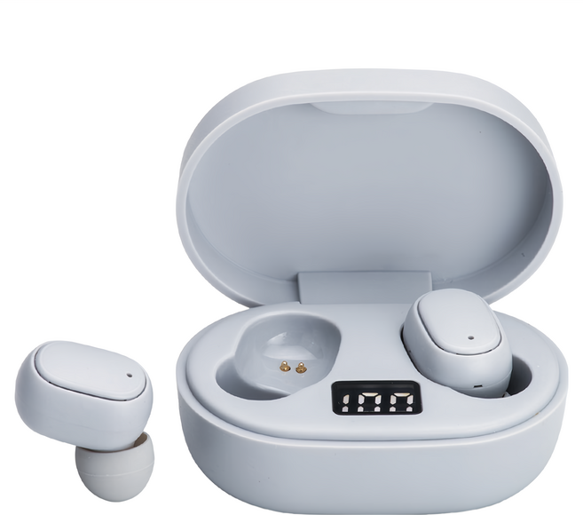 RASTO RS30 Bluetooth 5.1 ENC 環境降噪 入耳式 無線耳機 LED 電量顯示 IPX4 6H Playtime 白色 R-EPA034