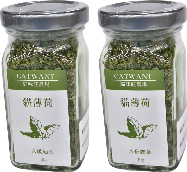 CATWANT 貓咪旺農場 A級貓薄荷, 貓薄荷, 10g, 2罐