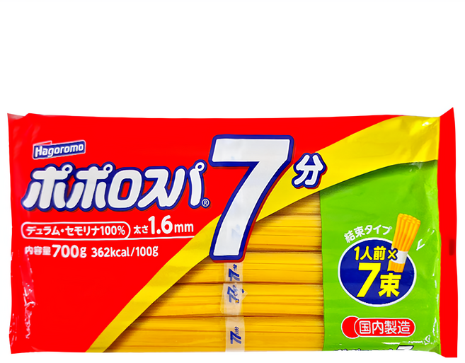 日本 Hagoromo 義大利麵 7入, 700g, 1包