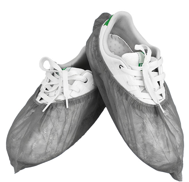 禾統 不織布一次性鞋套 灰色, 2包