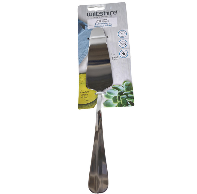 Wiltshire 不鏽鋼蛋糕刀 適用於洗碗機, 銀色, 1支