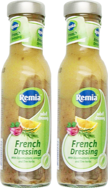 Remia 瑞米亞 法式第戎芥末沙拉醬, 250ml, 2瓶
