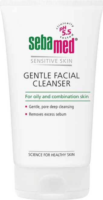 sebamed 施巴 深層淨透潔面露 溫和護膚 pH5.5保護膜, 2件