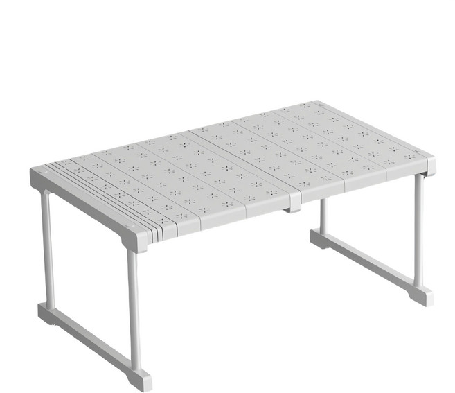 艾米購物 衣櫃收納伸縮隔板 300g, 1個, 白色