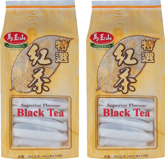馬玉山 特選紅茶, 45g, 10包, 2袋