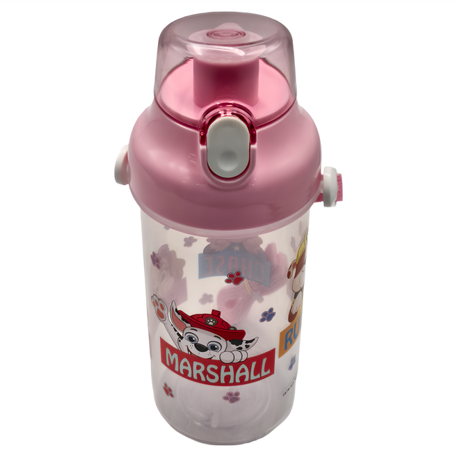 PAW PATROL 汪汪隊立大功 直飲式水壺, 粉色, 500ml, 1個