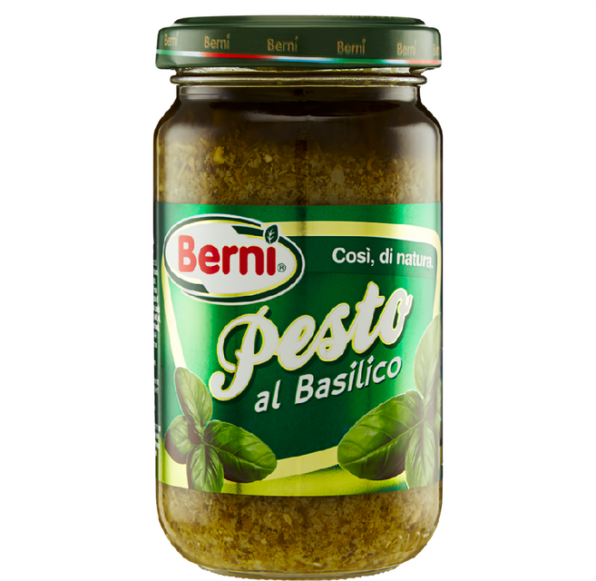 Berni 義大利羅勒青醬, 195g, 1罐
