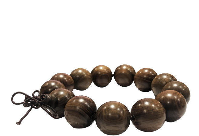 佛珠, 巴西紅壇木珠 木色, 1條