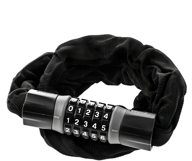 comet Sports 強力自行車鎖, 1個, 黑色