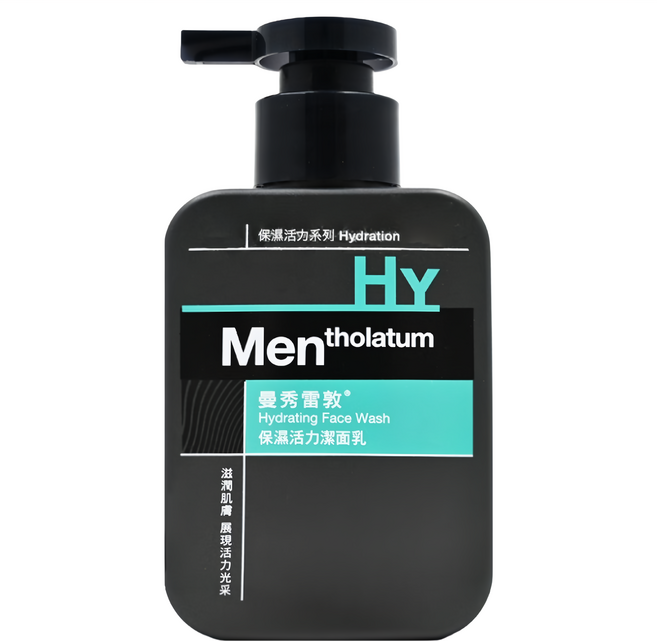 MENTHOLATUM 曼秀雷敦 台灣公司貨 男士保濕活力潔面乳, 150ml, 1瓶