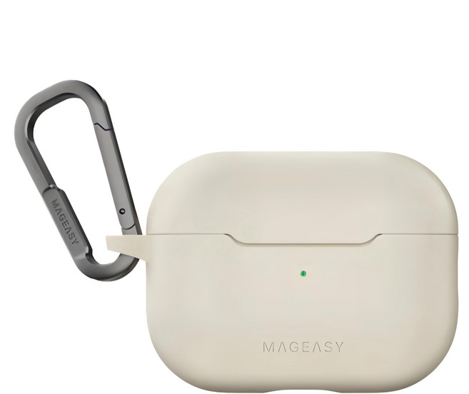 MagEasy Skin 耳機保護殼, Airpods Pro 2 / 1, 星光白, 1個