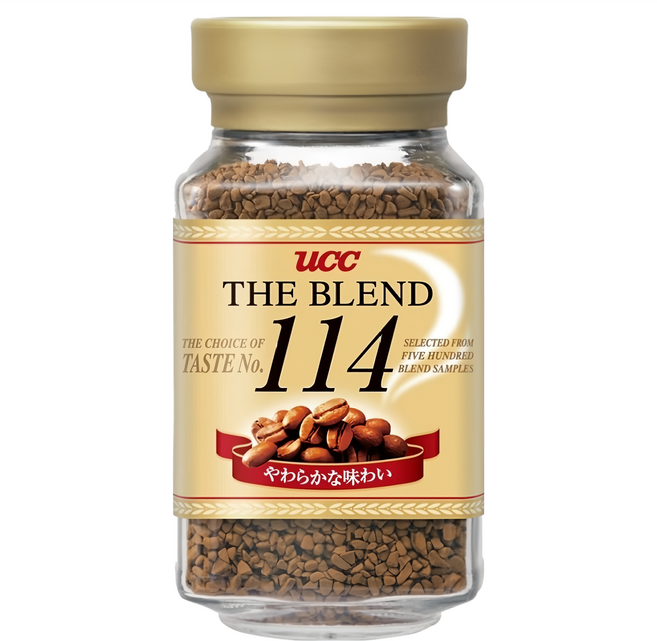 ucc THE BLEND 114即溶咖啡, 135g, 1入, 1罐