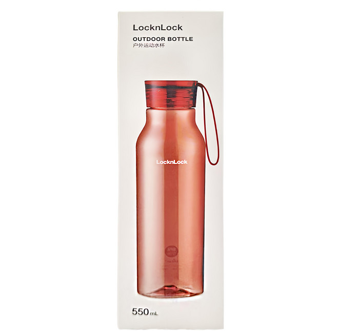 LocknLock 樂扣樂扣 ABF644PIK-樂扣樂扣ECO水杯, 粉紅色, 550ml, 1個