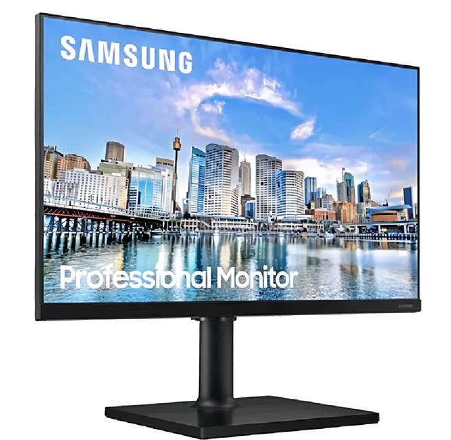 SAMSUNG 三星 24型 IPS 極窄邊商用螢幕, 24吋, F24T450FQC