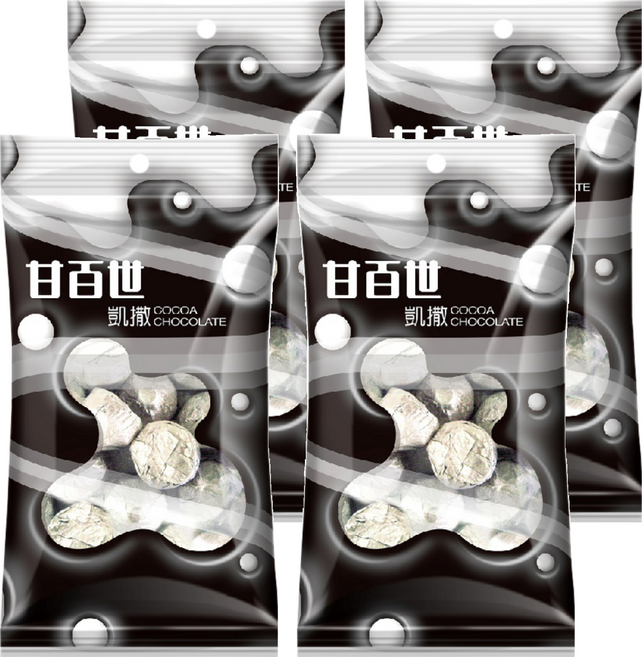 KAISER 甘百世 凱撒巧克力糖 香濃甜蜜休閒良伴, 150g, 4袋