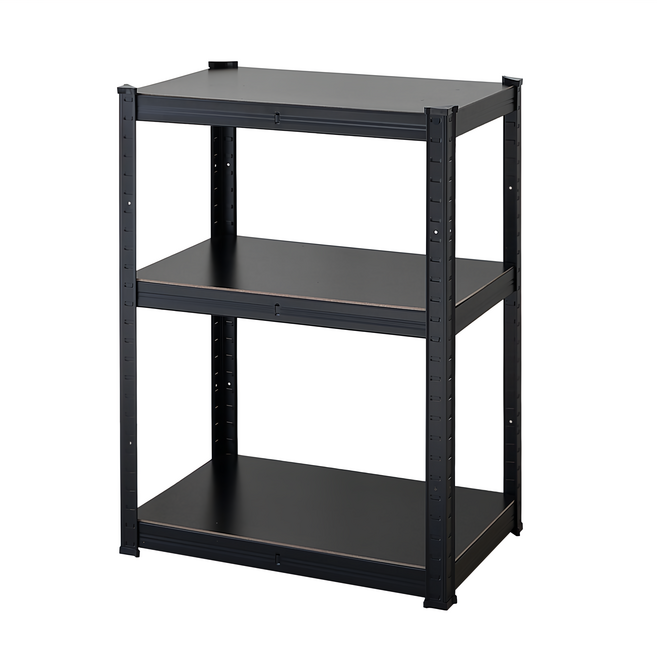 變形鐵架 黑皮版 RH2430-BK 3層, 黑色, 1個