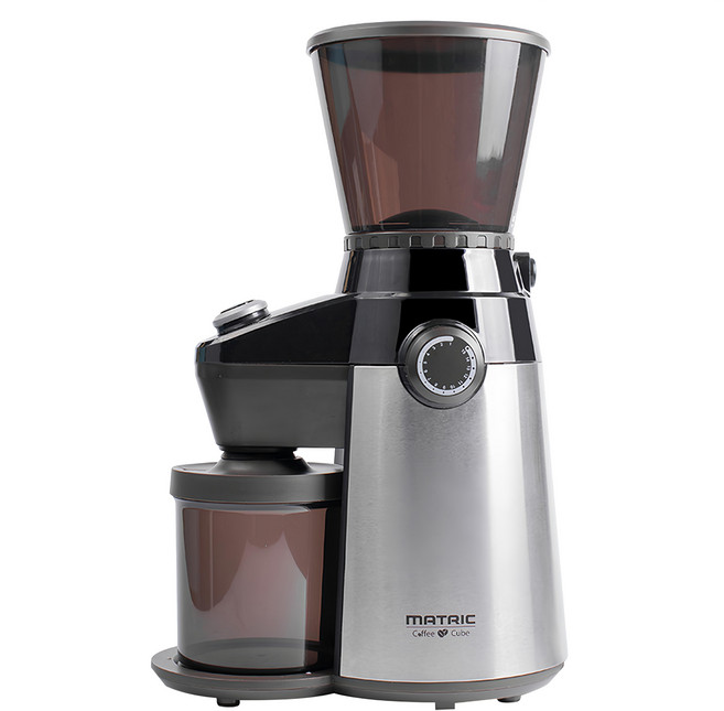 MATRIC 松木家電 Coffee Cube 咖啡達人錐刀電動研磨機 15段粗細調整 低噪音研磨, MG-CG3501, 1台