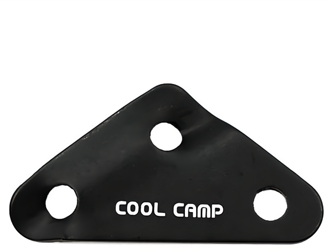 COOL CAMP 三孔調節片 115g 8個, 黑色