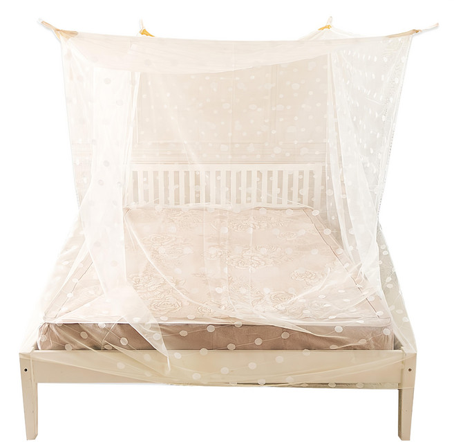 C.G.&C. S.M.C. 凱蕾絲帝 堅固耐用針織蚊帳 台灣製造, 米白色