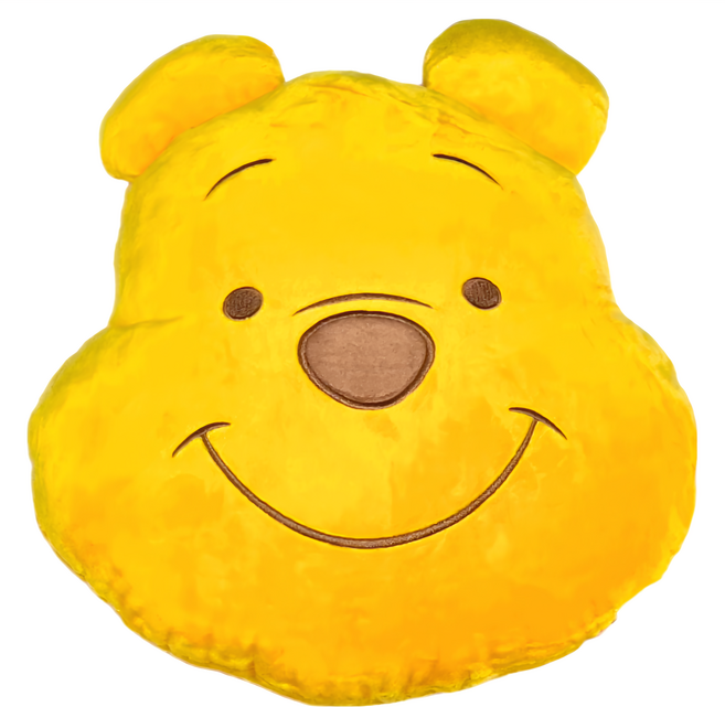 享夢城堡 Winnie the Pooh 小熊維尼 頭型抱枕, 維尼冬季