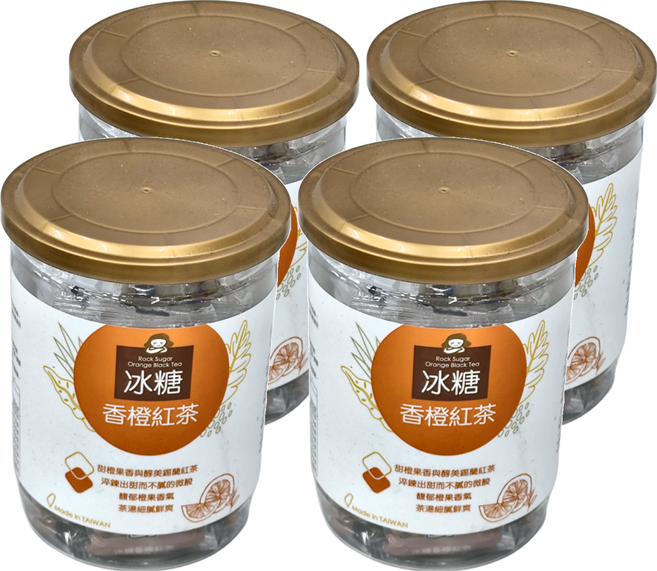 Medolly 蜜思朵 冰糖香橙紅茶, 17g, 12個, 4罐