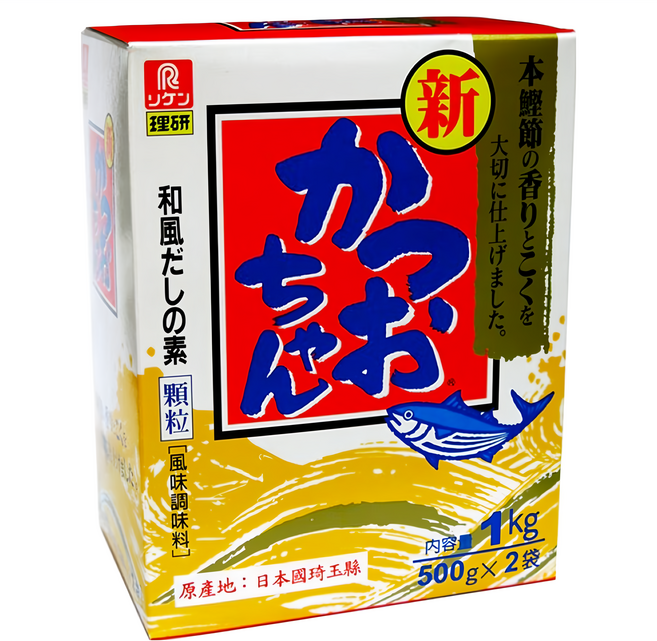 理研 風味調味料 鰹魚顆粒, 1kg, 1盒