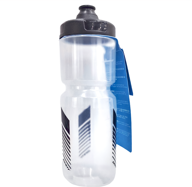 GIANT 捷安特 CLEAN Spring 氣閥水壺, 透明白, 1個, 750ml